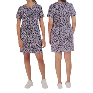 BCBGeneration Soft Stretchy Floral Casual Dress Women’s Size Small